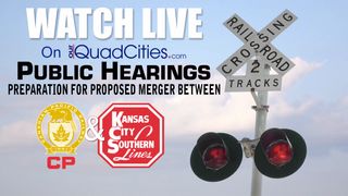 WATCH: Railroad merger hearings