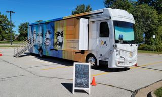 Mobile Museum of Tolerance is at Moline library