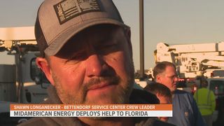 MidAmerican Energy sends emergency response team to support Hurricane Ian rescue efforts