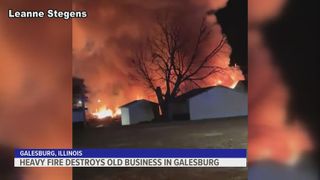 Galesburg authorities: Fire that destroyed unoccupied bar Saturday was intentional