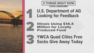 3 Things to Know: Quad Cities headlines for Nov. 29, 2022