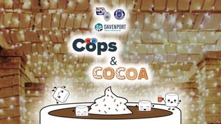 Enjoy cocoa with cops and twinkling holiday displays at Vander Veer Botanical Park