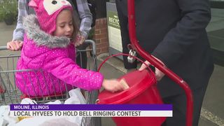 QC Hy-Vee stores launch holiday season bell-ringing competition