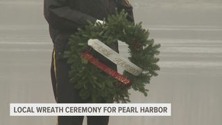 Quad Cities veterans remember Pearl Harbor with riverside wreath ceremony