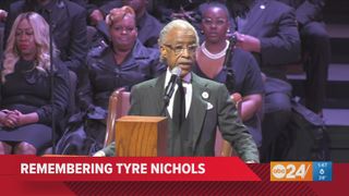 Rev. Al Sharpton delivers eulogy at Tyre Nichols' funeral in Memphis