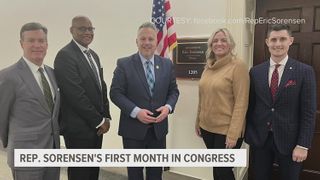 Rep. Eric Sorensen shares first impressions of DC after first month in Congress